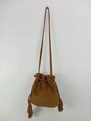 Vorschaubild 5 von Umhängetasche Damen Braun Bohemian Vintage Polyester