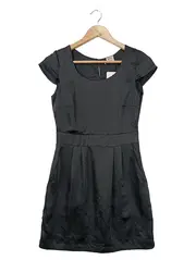 Vorschaubild 1 von Businesskleid Damen Gr. 34/XS Schwarz Elegant Klassisch