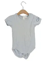 Vorschaubild 1 von Baby Body Kurzarm Blau Gr. 92 Baumwolle Applikation