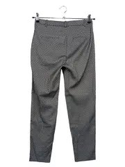 Vorschaubild 2 von Damen Stoffhose Gr. 38 M Grau Kariert Business Hose Elegant