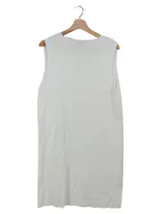 Vorschaubild 2 von Damen Strickjacke Weste 42/L Weiß Klassisch Elegant