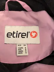 Vorschaubild 3 von Étirel Skijacke Mädchen Gr. 116 Rosa Sportlich Outdoor Winterjacke