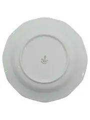 Vorschaubild 2 von Suppenteller 22 cm Weiß Porzellan Schleifenmuster Klassisch