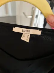 Vorschaubild 4 von Bluse Damen 3/4 Arm Casual Uni Schwarz Gr. 38 M