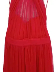 Vorschaubild 3 von Damen Festliches Kleid Rot Gr. 42/XL Elegant Partykleid