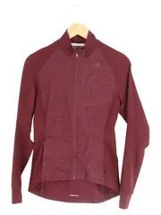 Vorschaubild 1 von Damen Trainingsjacke Gr. 34/XS Rot Sportlich Polyester Elasthan