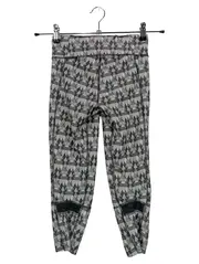Vorschaubild 2 von Damen Leggings Supernova Gr. S Grau Sportlich Geometrisch