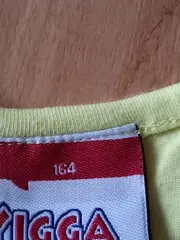 Vorschaubild 6 von Kinder T-Shirt Gr. 164 Gelb ärmellos mit SMILE! Aufdruck