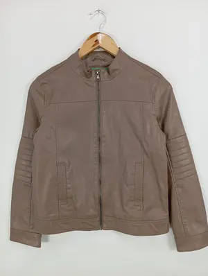 UNITED COLORS OF BENETTON Lederjacke