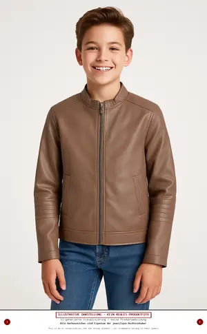 UNITED COLORS OF BENETTON Lederjacke