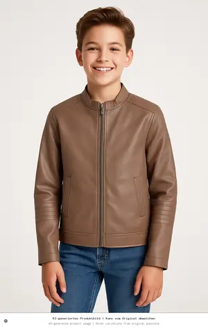 UNITED COLORS OF BENETTON Lederjacke