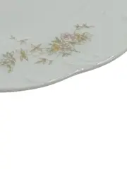 Vorschaubild 3 von Platzteller Porzellan Rund Klassisch Weiß 20cm Blumenmuster Festlich