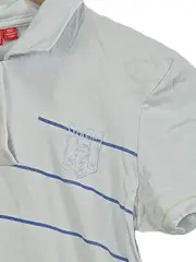 Vorschaubild 3 von Damen Poloshirt Gr. 38;M Blau gestreift Sportlich