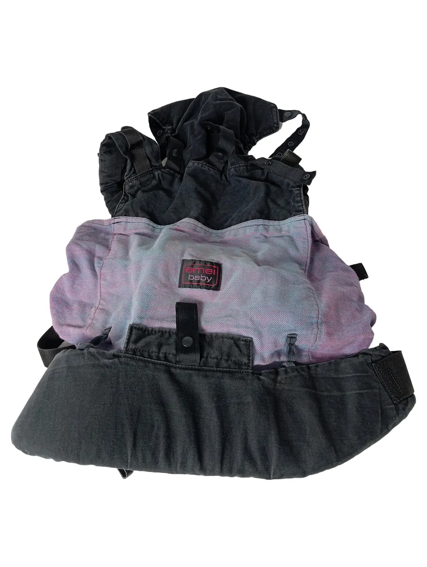 EMEIBABY Babytrage Schwarz Baumwolle Casual Praktisch