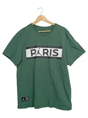 Vorschaubild 1 von Jordan PSG T-Shirt Herren Grün XL Logo Print Baumwolle Sportlich