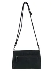 Vorschaubild 2 von Damen Umhängetasche Schwarz Leder Casual Elegant 24x17 cm