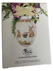 Vorschaubild 2 von Das Ei '97 Dekodose Porzellan Hase Klassisch Weiß 6cm