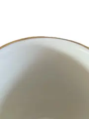 Vorschaubild 3 von Thomas Kerzenhalter Porzellan Weiß Klassisch Rund 4cm Metallic Akzent