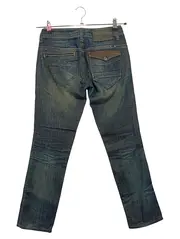 Vorschaubild 2 von Damen Jeans Straight Leg W26/34/XS Blau Casual Denim Hose