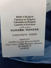 Vorschaubild 6 von Damen Blusenkleid Gr. 34/XS Blau Grafisch Business Elegant