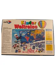 Vorschaubild 2 von Kinder Weltreise Lernspiel Länderkunde für Kids Abenteuer Weltkarte