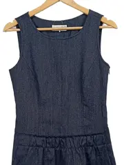 Vorschaubild 4 von Damen Freizeitkleid Gr. 34/XS Blau Casual Wollmix