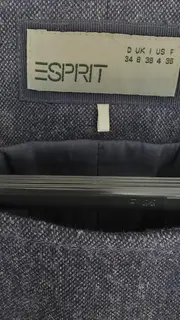 Vorschaubild 5 von Damen Freizeitkleid Gr. 34/XS Blau Casual Wollmix