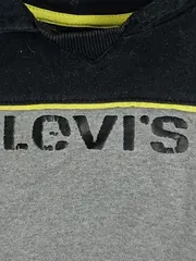 Vorschaubild 4 von Kinder Kapuzenpullover Hoodie Gr. 92 Schwarz Grau Gelb