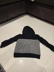 Vorschaubild 3 von Kinder Kapuzenpullover Hoodie Gr. 92 Schwarz Grau Gelb