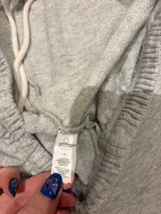 Vorschaubild 3 von Damen Sport Shorts Grau Meliert L Viskose Freizeit Casual Zugband