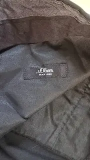 Vorschaubild 2 von Black Label Herren Anzughose Gr. 50 Schwarz Slim Business