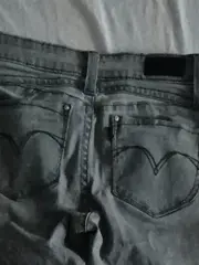 Vorschaubild 5 von Damen Jeans Slim Fit Grau Gr. 39 W29/38