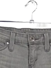 Vorschaubild 2 von Damen Jeans Slim Fit Grau Gr. 39 W29/38