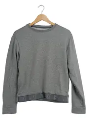 Vorschaubild 1 von Damen Pullover Gr. 36/S Grau Sportlich Sweatshirt