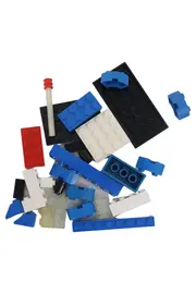 Vorschaubild 2 von Bauteile Konvolut 616 Boot Blau Kinder Spielzeug Steine