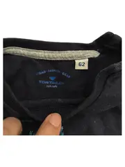 Vorschaubild 2 von Baby Langarmshirt Gr. 62 Blau Wal Motiv Maritim Jungen