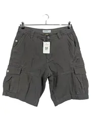 Vorschaubild 1 von Herren Cargo Shorts Gr. 32 Grau Casual Baumwolle