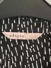 Vorschaubild 4 von Damen Hemdbluse Langarm Schwarz Muster Viskose Gr. 40