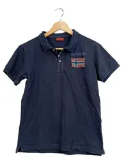 Vorschaubild 1 von Kinder Poloshirt Gr. 164 Blau Casual Kurzarm