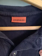 Vorschaubild 3 von Kinder Poloshirt Gr. 164 Blau Casual Kurzarm