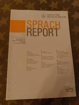 INSTITUT FÜR DEUTSCHE SPRACHE Zeitschrift