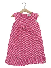 Vorschaubild 1 von Sommerkleid Mädchen Gr. 104 Pink Kariert Charmant Baumwolle