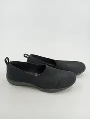 Vorschaubild 2 von Damen Slipper Memory Foam Slip-On Schuhe Gr. 37 Schwarz Komfortabel