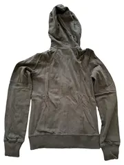 Vorschaubild 2 von Damen Sweatjacke Kapuzenjacke Grau Gr. 36/S Casual