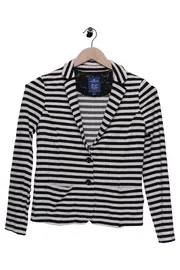 Vorschaubild 1 von Damen Blazer 36/S Schwarz Gestreift Klassisch