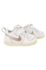 Vorschaubild 1 von Kinder Sneaker low Gr. 21 Weiß Gold Klettverschluss Sportschuhe