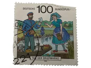 DEUTSCHE BUNDESPOST Briefmarke