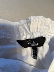 Vorschaubild 2 von Damen Caprihose Stoffhose Weiß Gr. 52 Baumwolle