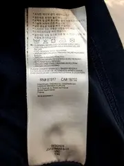 Vorschaubild 4 von Kinder T-Shirt Gr. 98 Navy Blau Logo-Print Kurzarm Baumwolle