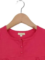 Vorschaubild 2 von Mädchen Kleid Gr. 150/152 Pink Kurzarm Baumwolle